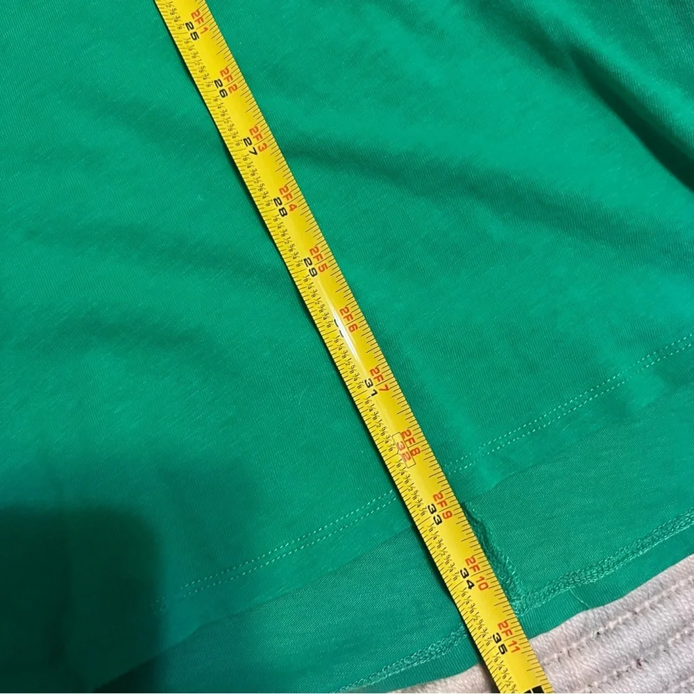 J. Crew casual green midi dress